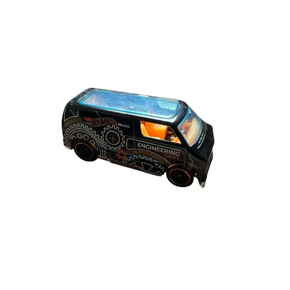Hot Wheels Custom‎ '77 Dodge Van 2017 L9922 Used 1:64 Scale Engineering Dept